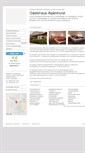Mobile Screenshot of gaestehaus-alpenhorst.tramino.de