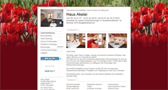 Desktop Screenshot of haus-akelei.tramino.de