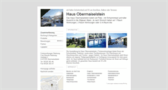 Desktop Screenshot of haus-obermaiselstein.tramino.de