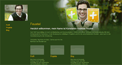 Desktop Screenshot of feustel.tramino.de