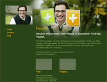 Tablet Screenshot of feustel.tramino.de