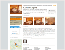 Tablet Screenshot of hotel-alpina-oberstaufen.tramino.de
