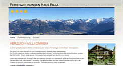 Desktop Screenshot of fw-fiala-viktoria.tramino.de