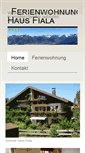 Mobile Screenshot of fw-fiala-viktoria.tramino.de