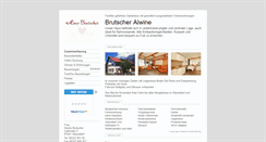 Desktop Screenshot of brutscher-alwine.tramino.de