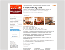 Tablet Screenshot of ferienwohnung-volz.tramino.de