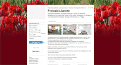 Desktop Screenshot of freiwald-liselotte.tramino.de