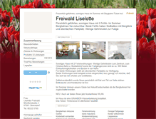 Tablet Screenshot of freiwald-liselotte.tramino.de