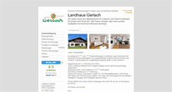 Desktop Screenshot of landhaus-gerlach.tramino.de