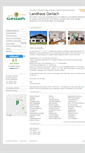 Mobile Screenshot of landhaus-gerlach.tramino.de