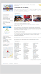 Mobile Screenshot of landhaus-schmid.tramino.de