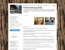 Tablet Screenshot of ferienwohnung-klatt.tramino.de