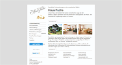 Desktop Screenshot of haus-fuchs.tramino.de