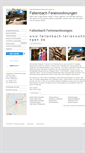 Mobile Screenshot of faltenbach-ferienwohnungen.tramino.de